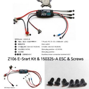 Wolunstart Z106 E-Start Kit & 150325-A ESC & Screws